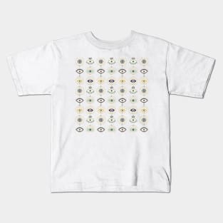 evil eyes Kids T-Shirt